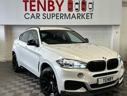 White Used 2017 BMW X6 M Sport SUV | £22,795 (Good price)