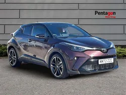 Purple Used 2022 Toyota C-HR Sport SUV | £21,495 (A bit pricey)