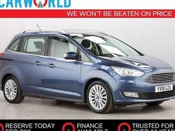 Blue Used 2019 Ford Grand C-Max Titanium MPV | £8,984 (Fair price)