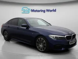 Blue Used 2019 BMW 520 M Sport Sedan | £18,100 (Fair price)