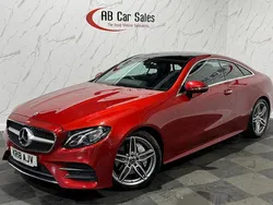 Red Used 2018 Mercedes E220 AMG Line Premium Coupe | £20,999 (Fair price)