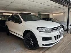 White Used 2014 VW Touareg R-line SUV | £13,490 (A bit pricey)