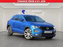 Blue Used 2020 VW T-Roc R-line SUV | £20,500 (Fair price)