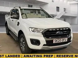 White Used 2020 Ford Ranger Wildtrack Pickup | £14,695 (Fair price)
