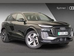 Black New 2025 Audi Q6 e-tron S-Line SUV | £60,000 (Super price)
