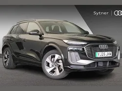 Black New 2025 Audi Q6 e-tron S-Line SUV | £60,000 (Super price)