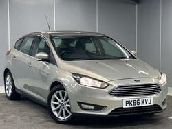 Silver Used 2016 Ford Focus Titanium Hatchback | £5,339 (Fair price)