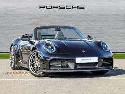Jet black metallic New 2024 Porsche 911 Carrera Cabriolet | £106,500 (Good price)