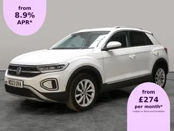 White Used 2023 VW T-Roc Style SUV | £20,358 (Good price)