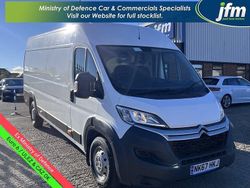White Used 2017 Citroën Relay Van | £9,950 (Fair price)