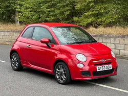 Red Used 2013 Fiat 500 S Hatchback | £2,990 (Fair price)
