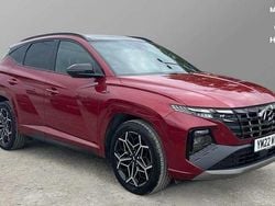 Red Used 2022 Hyundai Tucson N Line SUV | £25,274 (Fair price)