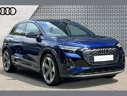 Blue Used 2024 Audi Q4 e-tron Black Edition SUV | £39,137 (A bit pricey)