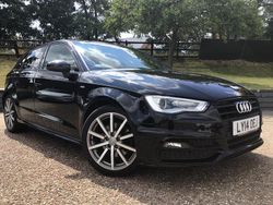 Black Used 2014 Audi A3 S-Line Hatchback | £6,990