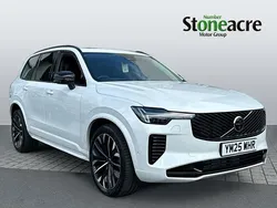 White New 2025 Volvo XC90 Ultra SUV | £71,995