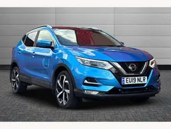 Blue Used 2019 Nissan Qashqai Tekna SUV | £11,695 (Fair price)