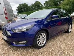 Blue Used 2015 Ford Focus Titanium Hatchback | £7,295 (Fair price)