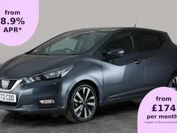 Grey Used 2022 Nissan Micra Tekna Hatchback | £12,901 (Fair price)