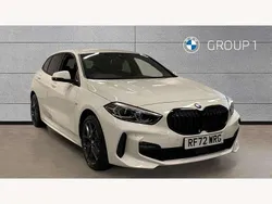 White Used 2023 BMW 118 M Sport Hatchback | £24,995 (Fair price)