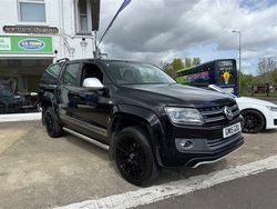 Black Used 2015 VW Amarok Ultimate Pickup | £14,995 (Fair price)