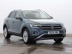 Blue Used 2024 VW T-Roc Style SUV | £23,374 (Fair price)