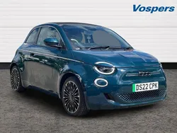 Green Used 2022 Fiat 500e La Prima Cabriolet | £16,600 (Fair price)