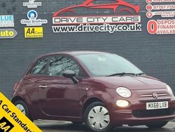 Red Used 2018 Fiat 500 Pop Hatchback | £6,295 (Good price)