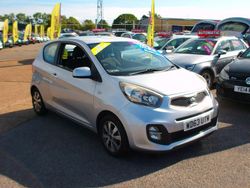 Silver Used 2014 Kia Picanto City Hatchback | £4,995 (Fair price)