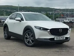 White Used 2021 Mazda CX-30 Inclusive SUV | £17,998 (Fair price)
