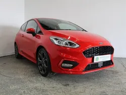 Red Used 2018 Ford Fiesta ST-Line Hatchback | £7,495 (Fair price)