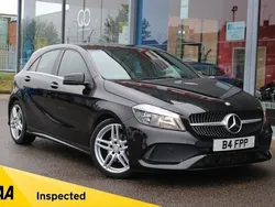 Black Used 2015 Mercedes A180 Executive Hatchback | £8,795 (A bit pricey)