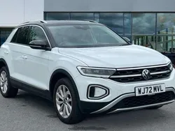 White Used 2022 VW T-Roc Style SUV | £18,367 (Good price)