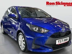 Blue Used 2022 Toyota Yaris Hatchback | £17,999 (A bit pricey)