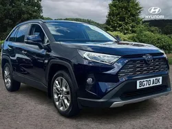 Blue Used 2020 Toyota RAV4 Hybrid SUV | £25,499 (Fair price)
