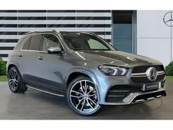 Grey Used 2023 Mercedes GLE450 AMG AMG line SUV | £54,307 (A bit pricey)