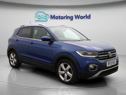 Blue Used 2021 VW T-Cross SEL SUV | £12,900 (Fair price)
