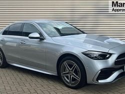 Silver Used 2022 Mercedes C300e AMG line Sedan | £26,644 (Super price)