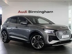 Typhoon grey metallic Used 2022 Audi Q4 e-tron S-Line SUV | £32,000 (A bit pricey)