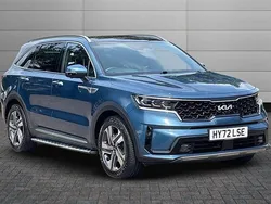 Mineral blue Used 2022 Kia Sorento 2 SUV | £37,050 (Expensive)