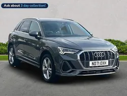 Grey Used 2022 Audi Q3 S-Line SUV | £24,051 (Fair price)