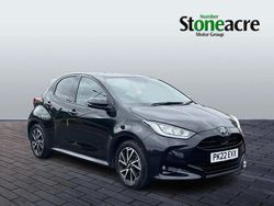 Black Used 2022 Toyota Yaris Hybrid Design Hatchback | £14,795 (Good price)