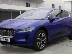 Blue Used 2021 Jaguar I-Pace SUV | £21,895 (Fair price)
