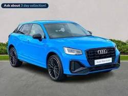 Blue Used 2021 Audi Q2 Black Edition SUV | £18,938 (A bit pricey)