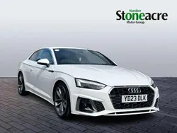 White Used 2023 Audi A5 S-Line Coupe | £26,000 (Good price)