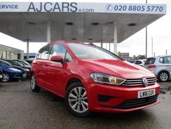 Red Used 2016 VW Golf Sportsvan SE MPV | £8,550 (Good price)