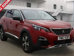 Red Used 2018 Peugeot 3008 GT-line SUV | £12,850 (Good price)