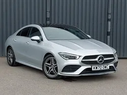Silver Used 2021 Mercedes CLA220 AMG Line Premium Plus Sedan | £25,998 (Fair price)