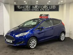 Blue Used 2017 Ford Fiesta Titanium Hatchback | £3,895 (Super price)
