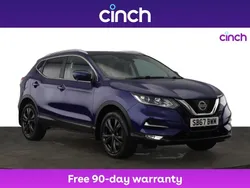 Blue Used 2017 Nissan Qashqai N-Connecta SUV | £11,599 (A bit pricey)