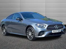 Selenite grey Used 2021 Mercedes E400 AMG line Coupe | £33,475 (Good price)